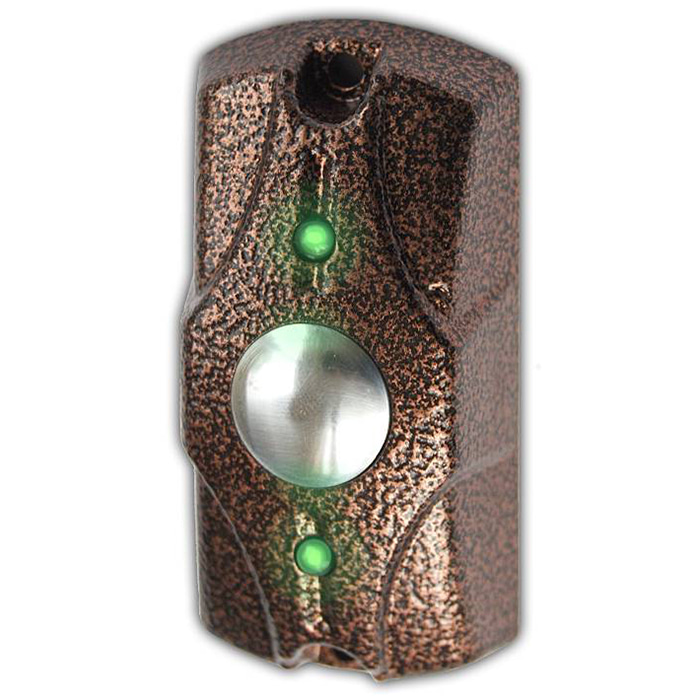 Циклоп (медный антик) кнопка выхода Олевс