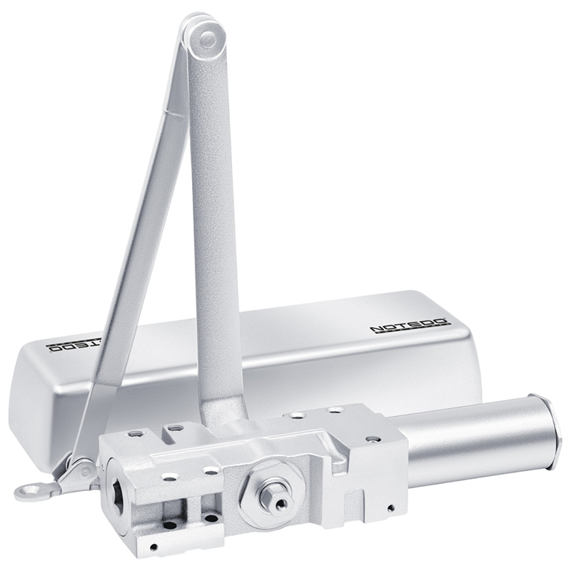 DC-020-200 DA+BC (серебро) дверной доводчик Notedo