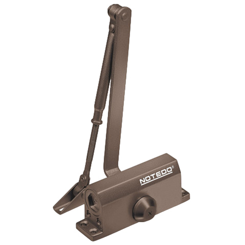 DC-040 (коричневый) дверной доводчик Notedo
