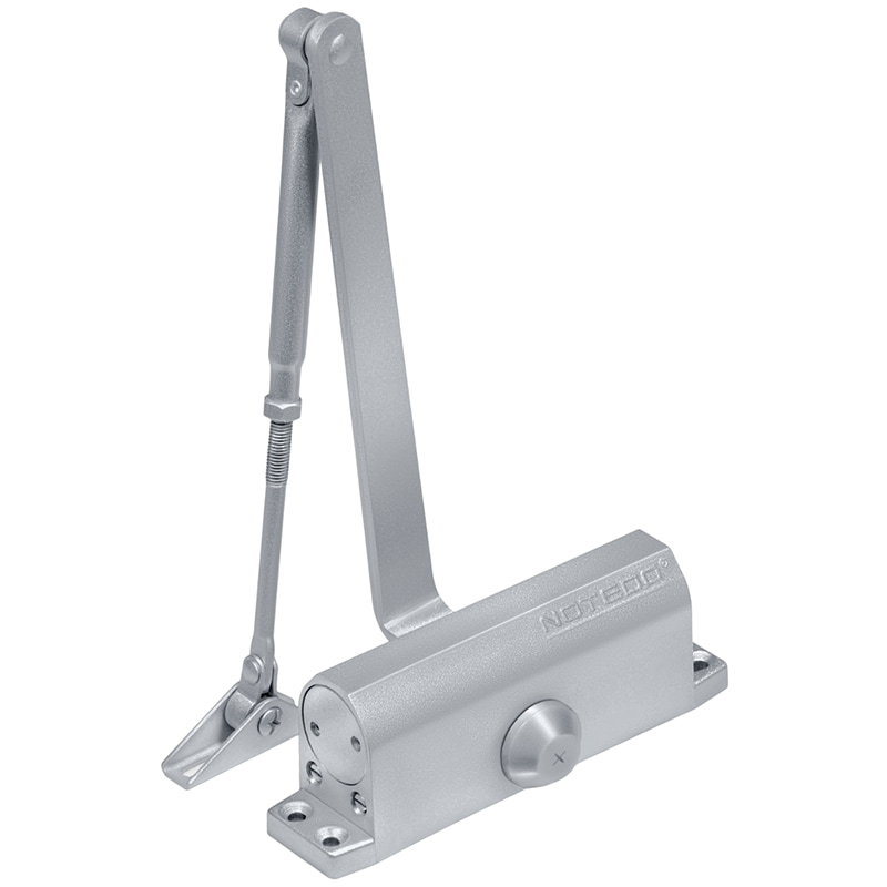 DC-080 "Легкий характер" (серый) дверной доводчик Notedo