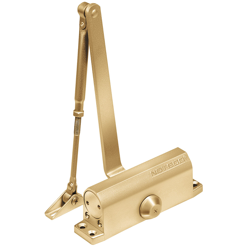 DC-080 "Легкий характер" (золото) дверной доводчик Notedo