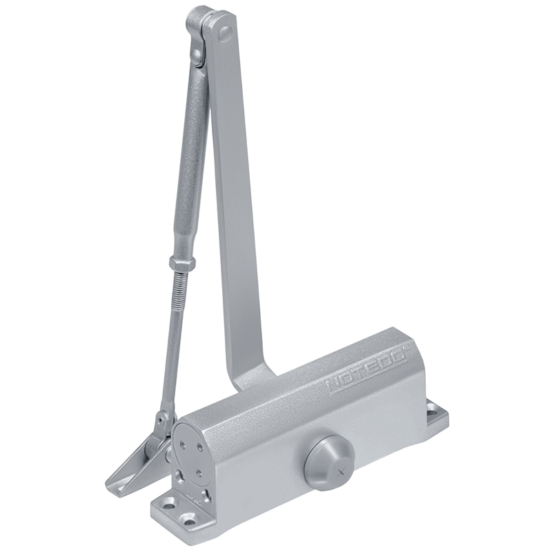 DC-090 "Легкий характер" (серый) дверной доводчик Notedo