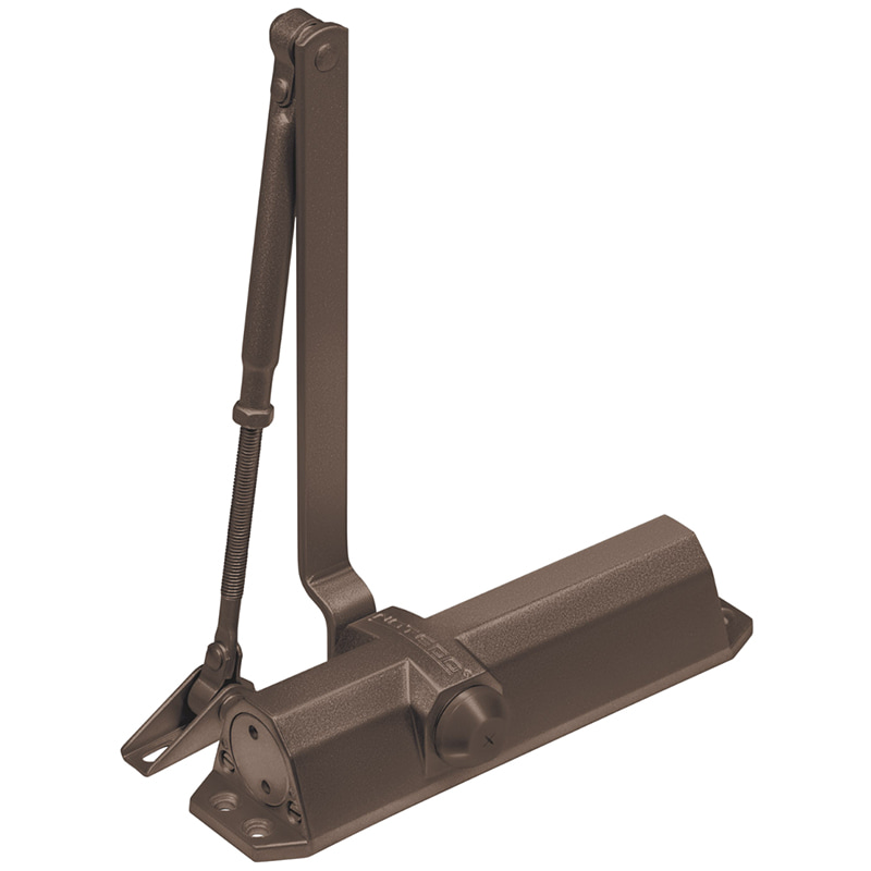 DC-095 "Легкий характер" (коричневый) дверной доводчик Notedo