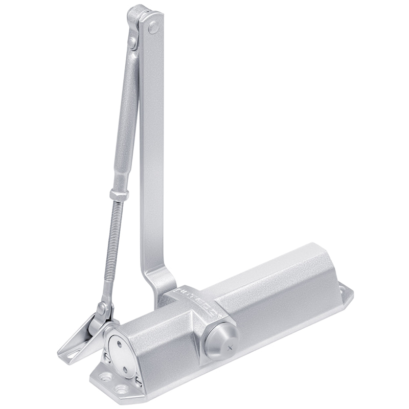 DC-095 "Легкий характер" (серебро) дверной доводчик Notedo