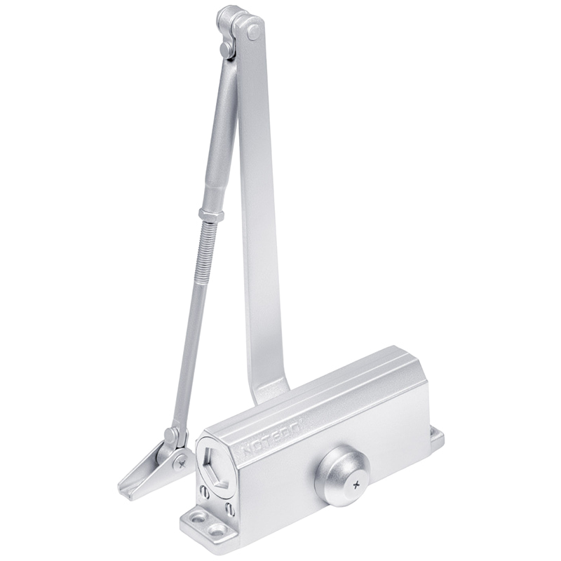 DC-100 HO "Классика" (серебро) дверной доводчик Notedo