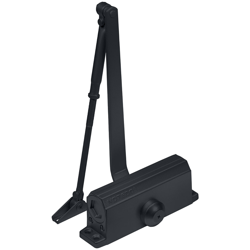 DC-100 "Классика" (черный) дверной доводчик Notedo