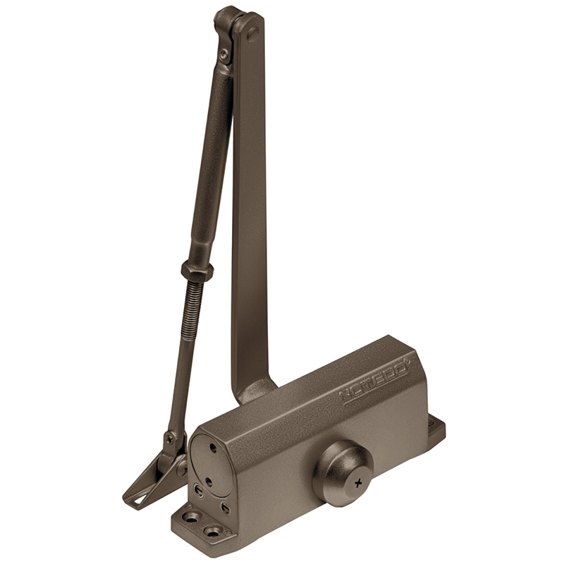 DC-100 "Легкий характер" (бронза) дверной доводчик Notedo