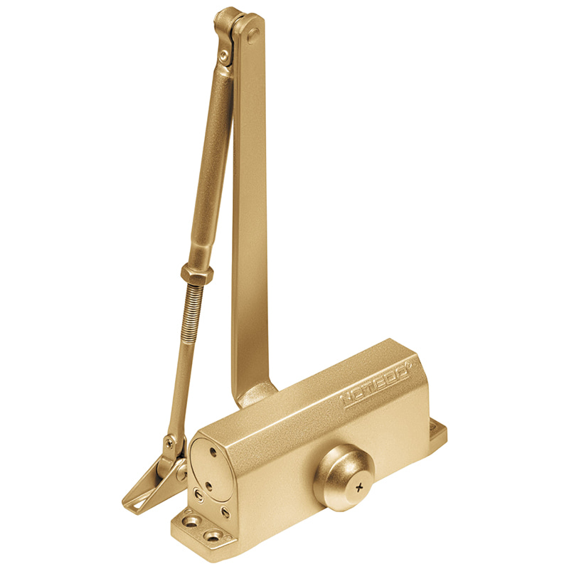 DC-100 "Легкий характер" (золото) дверной доводчик Notedo
