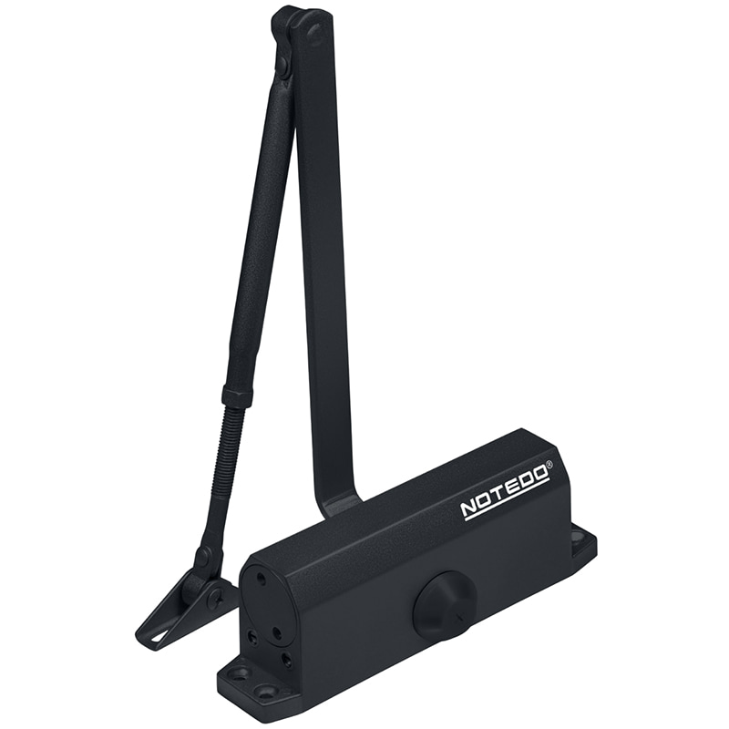 DC-120-I (черный) дверной доводчик Notedo
