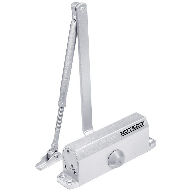DC-120-I (серебро) дверной доводчик Notedo
