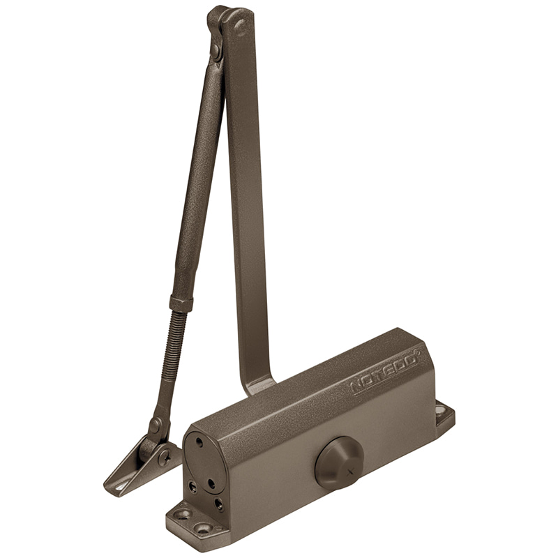 DC-120 "Легкий характер" (бронза) дверной доводчик Notedo