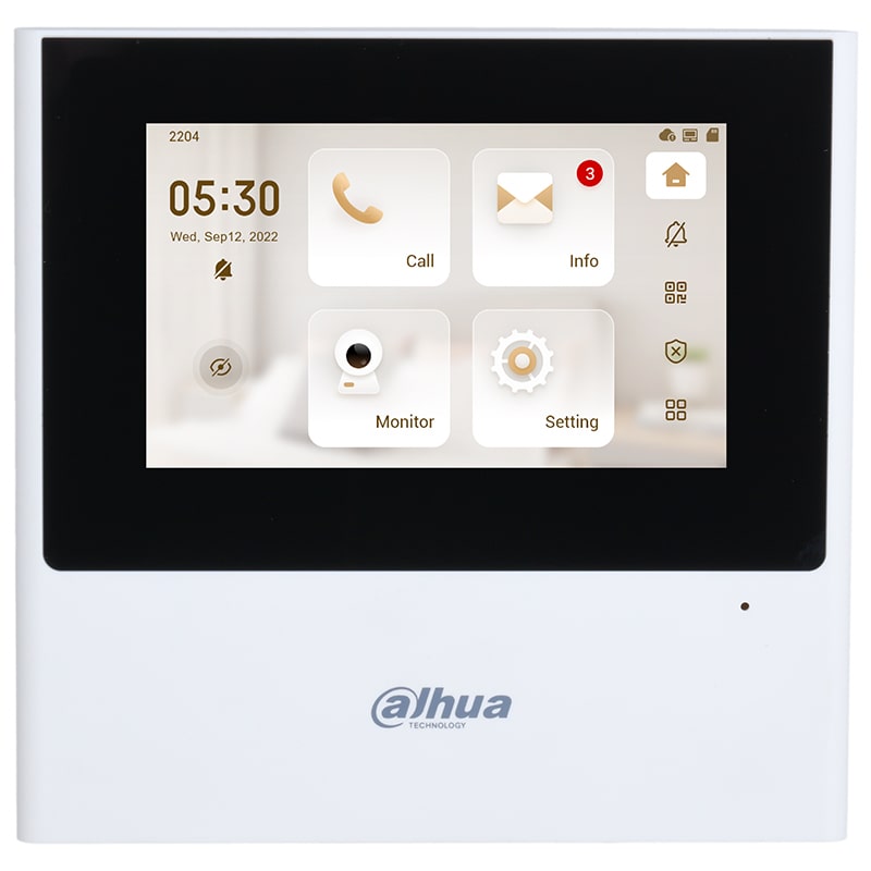 DHI-VTH2611L-WP монитор видеодомофона Dahua