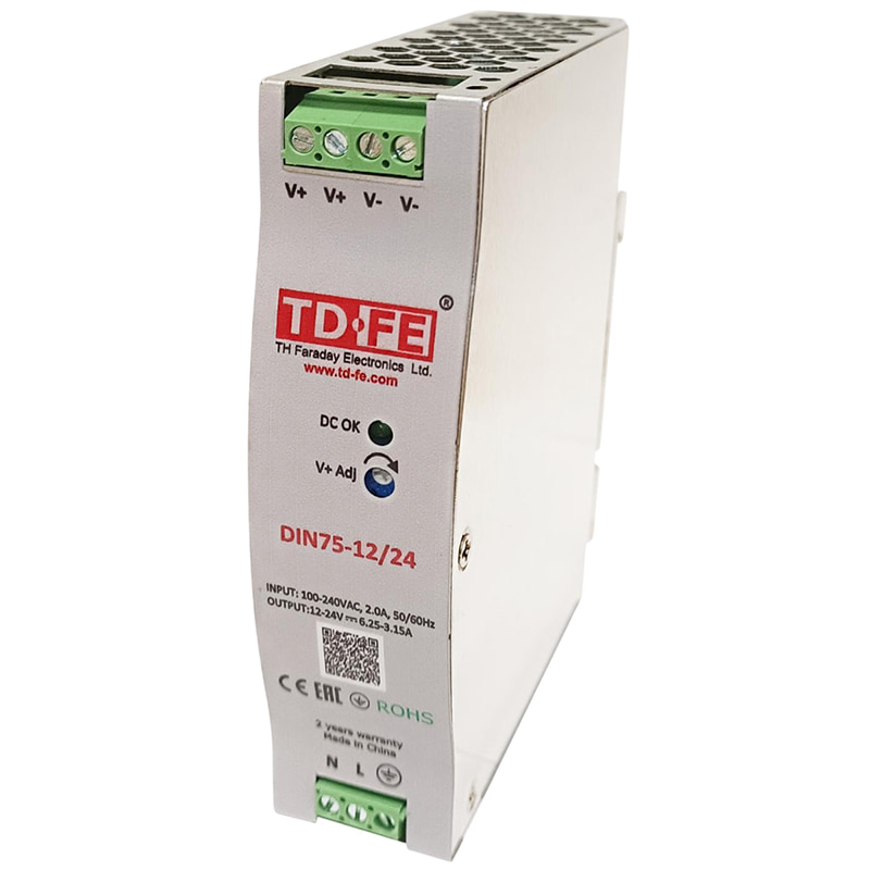 DIN75-12/24 блок питания Faraday