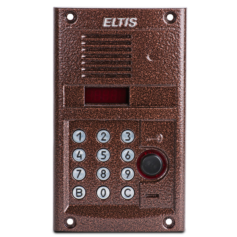 DP305-RD24 (бронза-антик металлик) блок вызова домофона Eltis