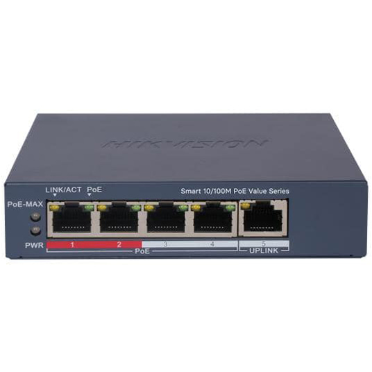 DS-3E1105P-EI/M PoE коммутатор Hikvision