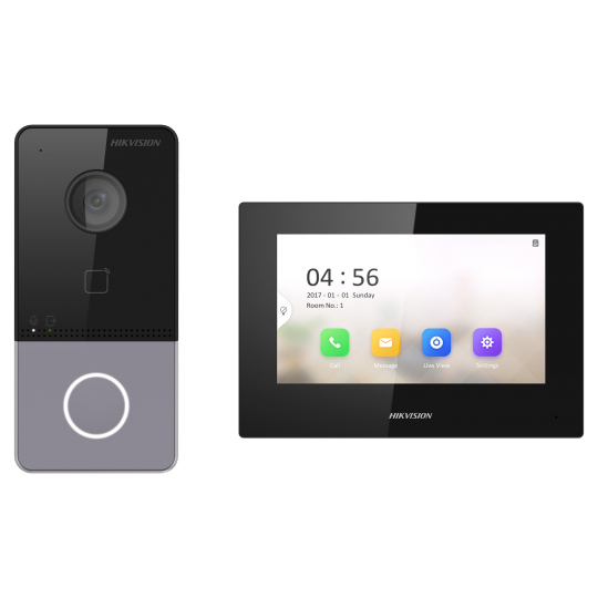 DS-KIS605-P(C) комплект видеодомофона Hikvision