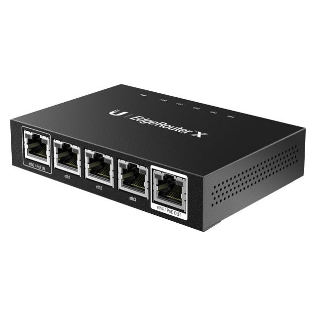 EdgeRouter X (ER-X) маршрутизатор Ubiquiti