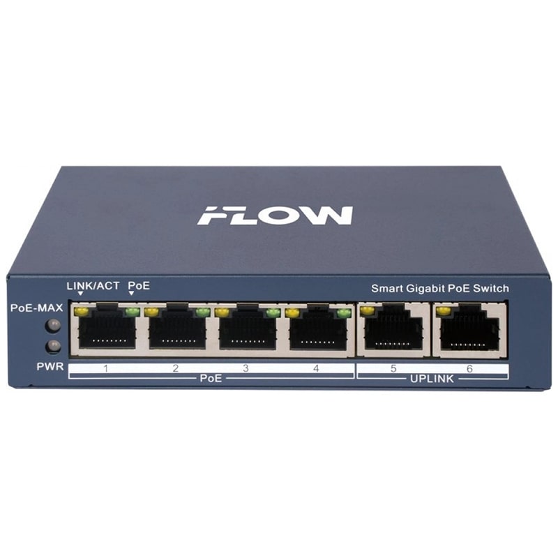 F-SW-EM606POE-VM PoE коммутатор iFlow