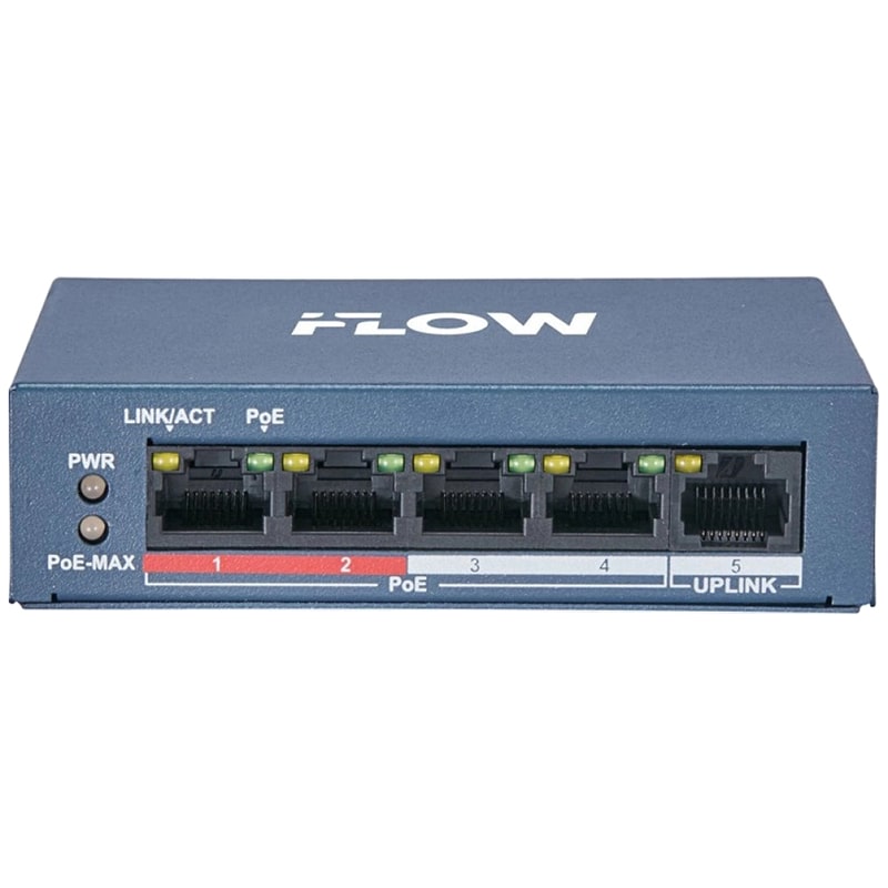 F-SW-EU205POE-V/L PoE коммутатор iFlow