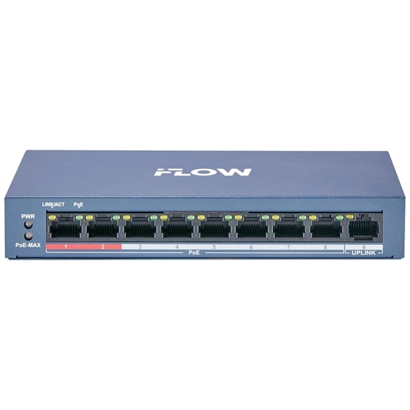 F-SW-EU209POE-V/L PoE коммутатор iFlow