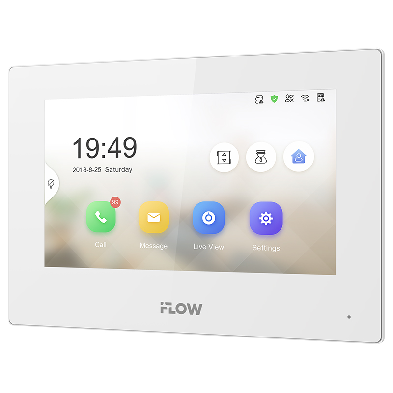 F-VI-3242IPE1 (белый) IP видеодомофон iFlow