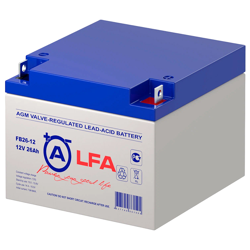 FB26-12 аккумулятор 26Ач 12В Wybor