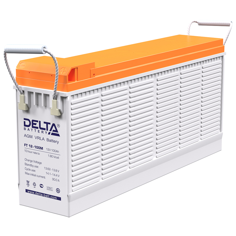 FT 12-100 M аккумулятор 100Ач 12В Delta