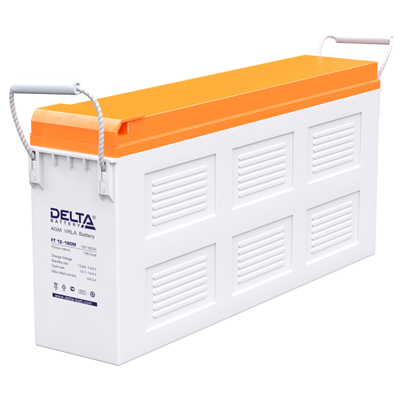 FT 12-180 M аккумулятор 180Ач 12В Delta