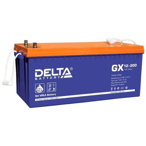GX 12-200 аккумулятор 200Ач 12В Delta