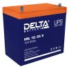 HRL 12-55 X аккумулятор 55Ач 12В Delta