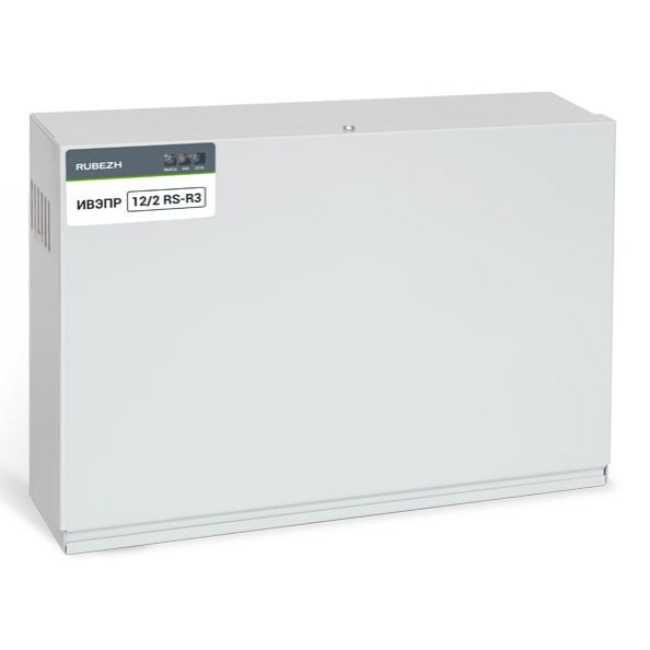 ИВЭПР 12/2 RS-R3 2х17 БР блок резервного питания Рубеж