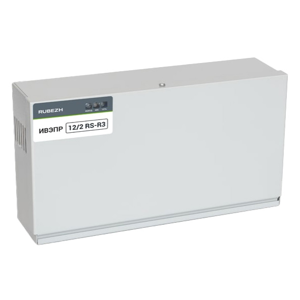 ИВЭПР 12/2 RS-R3 2х7 БР блок резервного питания Рубеж