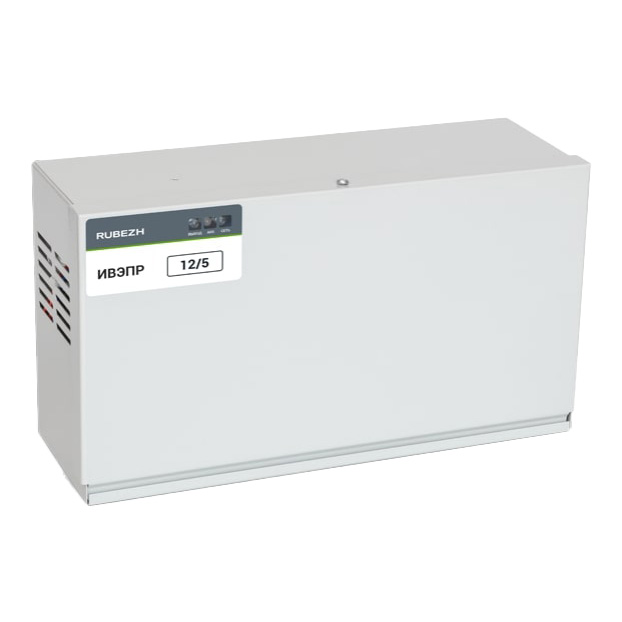 ИВЭПР 12/5 2х12-Р БР блок резервного питания Рубеж