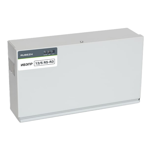 ИВЭПР 12/5 RS-R3 2х7 БР блок резервного питания Рубеж