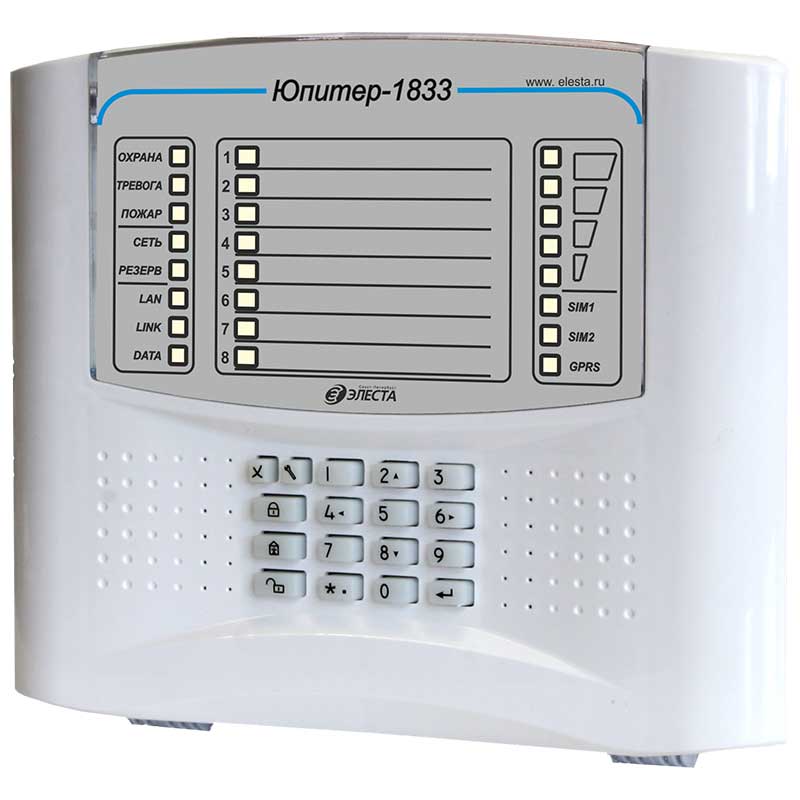 Юпитер-1833 контрольная панель Элеста