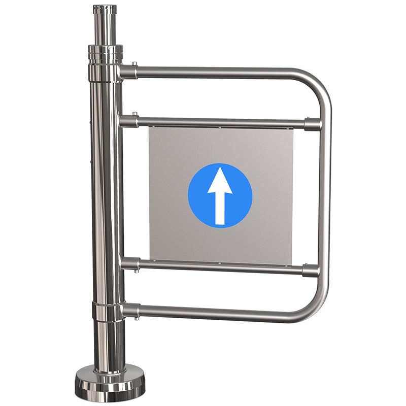 К32М-230 ХРОМ (0910-01) калитка электромеханическая РостЕвроСтрой