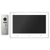 KIT 2703 (белый + серебро) комплект видеодомофона CTV