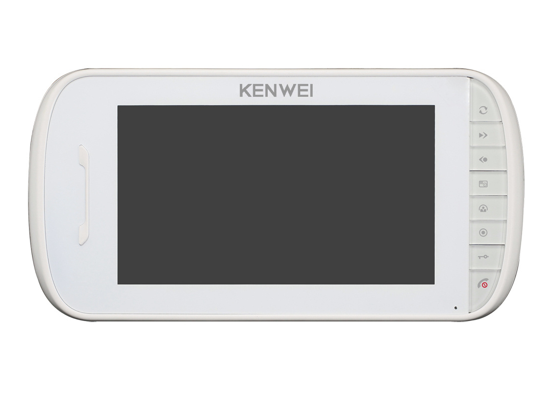KW-E703FC-M200 (белый) видеодомофон Kenwei