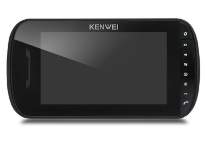 KW-E703FC-M200 (черный) видеодомофон Kenwei