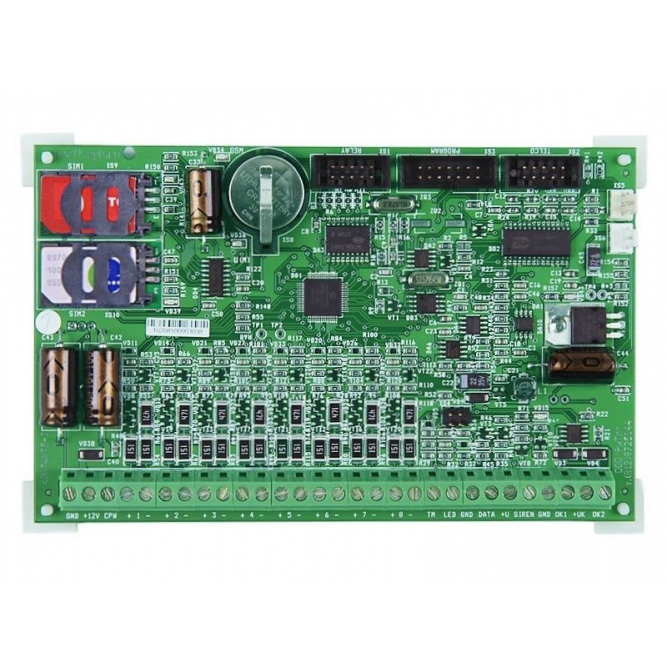 Контакт GSM-5-2 (без голоса) с контролем АКБ контрольная панель Ritm