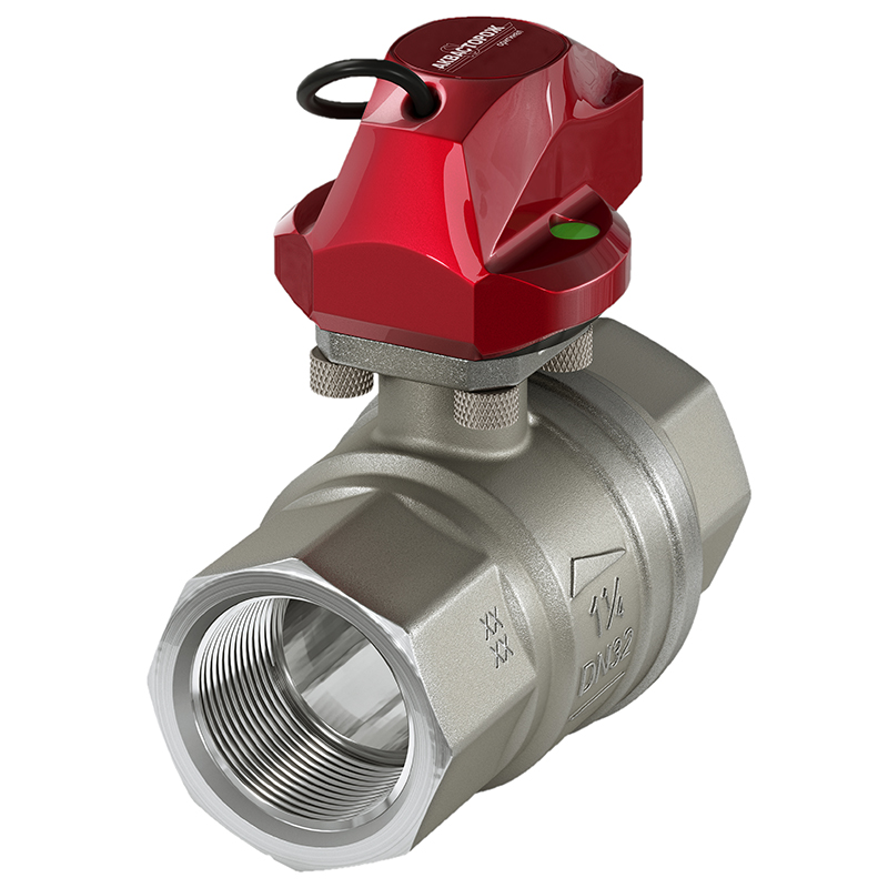 Кран 1 1/4" RuB (S6400) с приводом Аквасторож Оригинал (22.34)