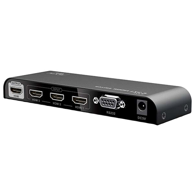 LKV301 V2.0 HDMI свитчер (переключатель) Lenkeng