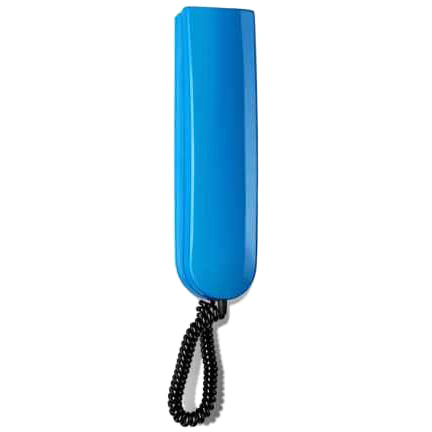 LM UKT-2 бархатная (голубой) трубка домофона Laskomex