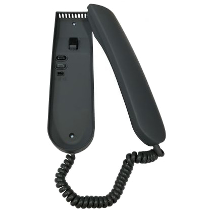 LM UKT-2 бархатная (графит) трубка домофона Laskomex