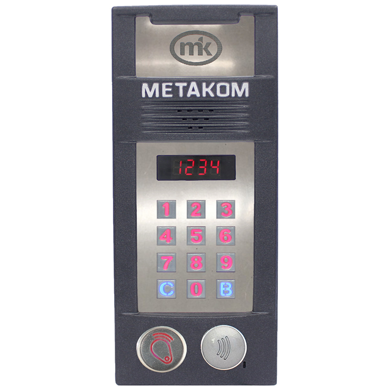 MK2018-RFMFC блок вызова домофона Метаком