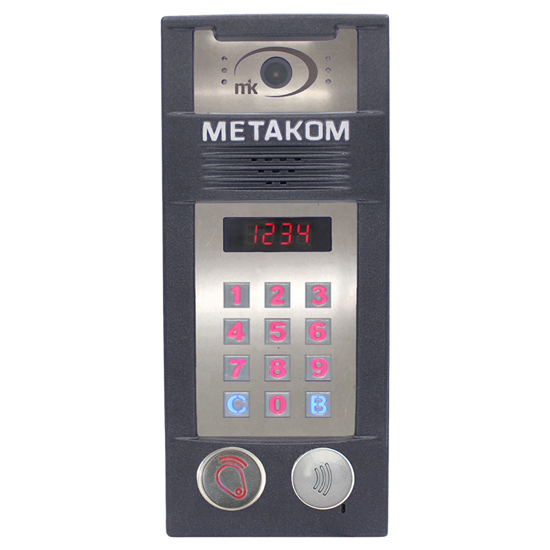 MK2018-RFMFCVH блок вызова домофона Метаком