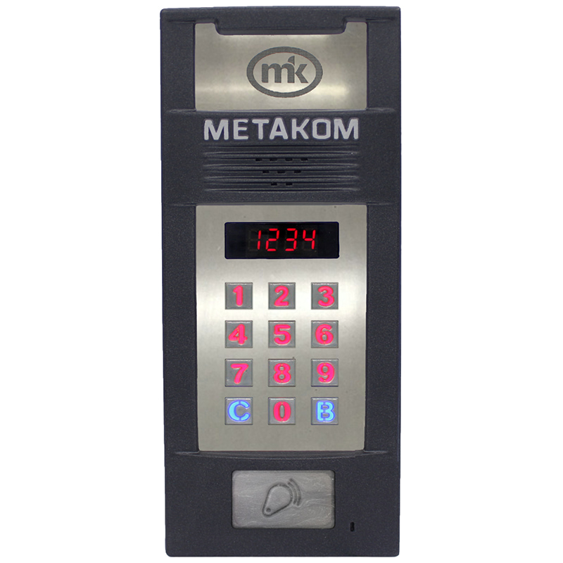 MK2018-RFi блок вызова домофона Метаком