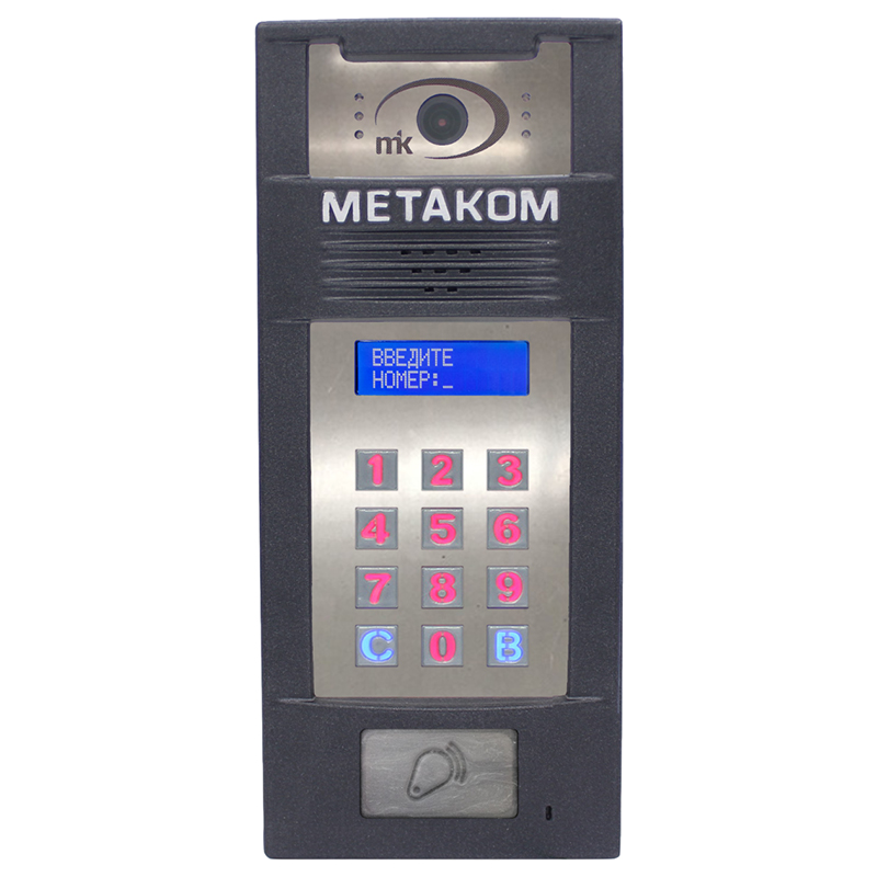 MK2018-RFiGVH блок вызова домофона Метаком