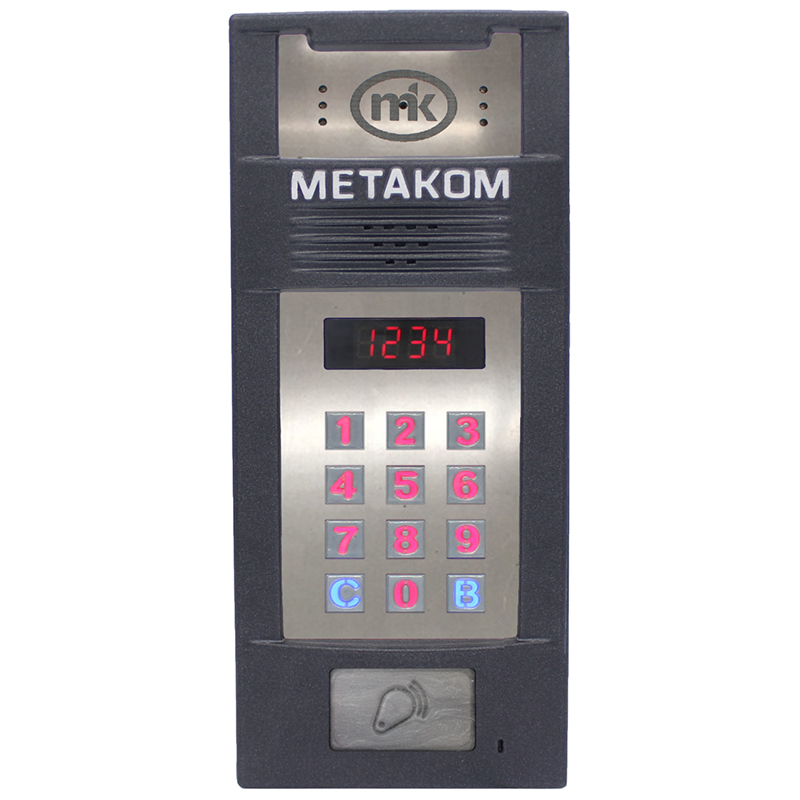 MK2018-RFiV блок вызова домофона Метаком