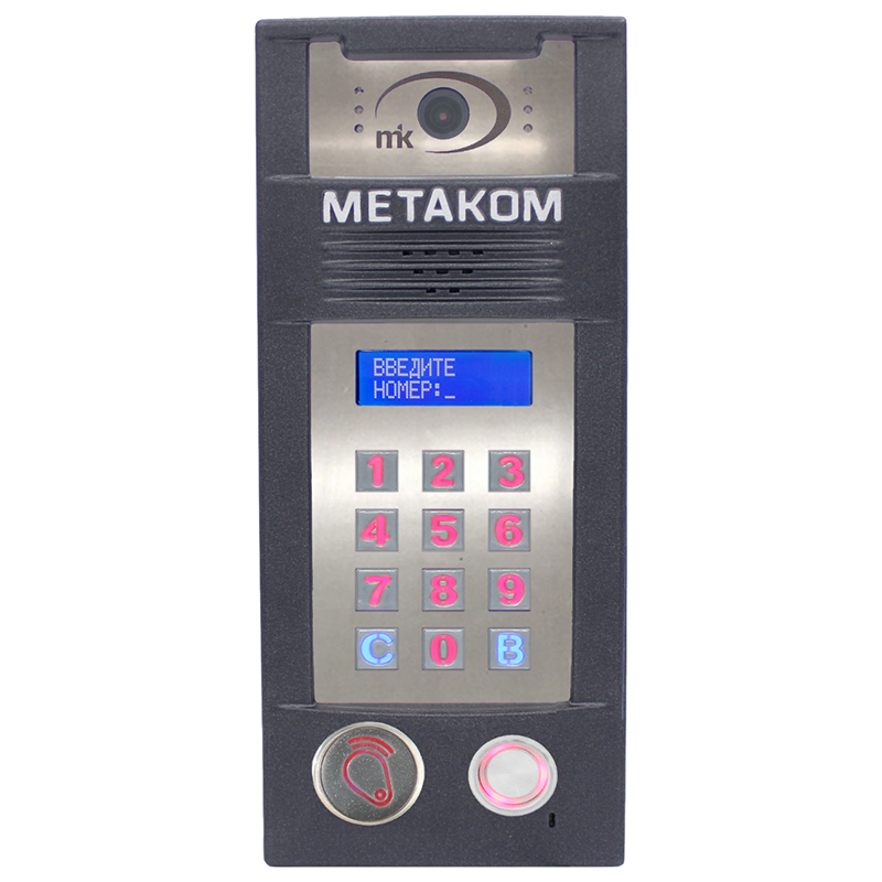 MK2018-TMRFGV блок вызова домофона Метаком
